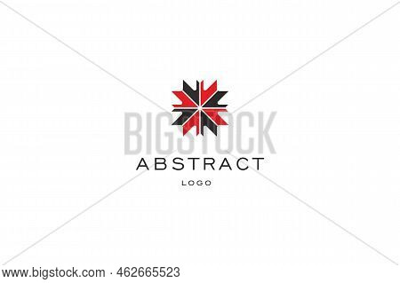 Template Abstract Vector Logo Design Concept Solution