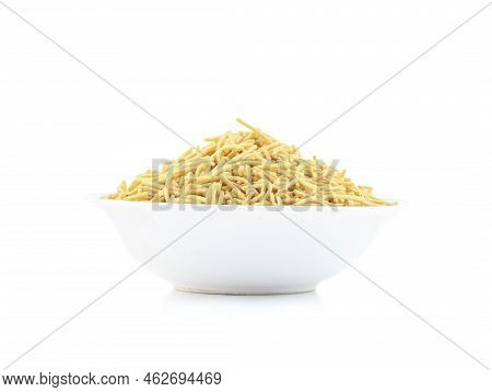Indian Namkeen Food Alpo Sev Also Know As Namkin And Nimco A Popular Crisp Savory Snack Made From Ma