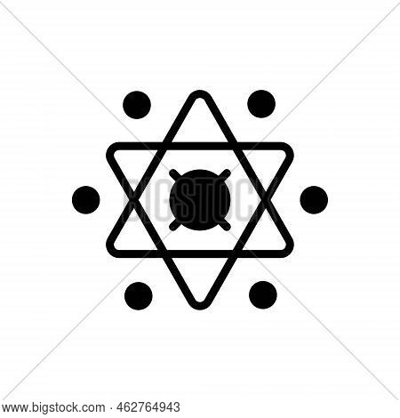 Black Solid Icon For Symbols Mark Emblem Token Sign Representation Metaphor Allegory Epitome