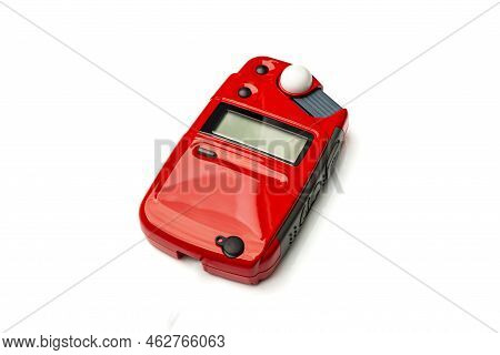 Tool, Photography Flash And Light Meter On White Background