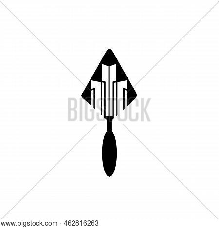 Bricklayer Repair Building Architect Vector Logo Design