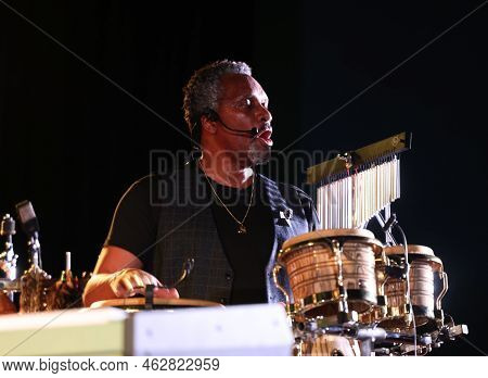 Cracow, Poland - July 08, 2022: Kenny Garrett Quintet Performing Live On The Kijow Centre Stage At S