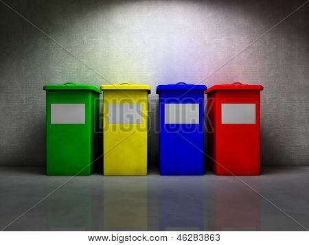 Genbruge containere