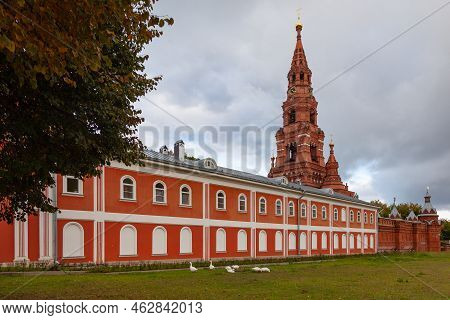 Scenic View Of The Chernigov Skete In Sergiev Posad, Russia.