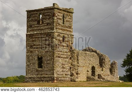 Knowlton Church And Earthworks, Wimbourne Saint Giles, Dorset, England