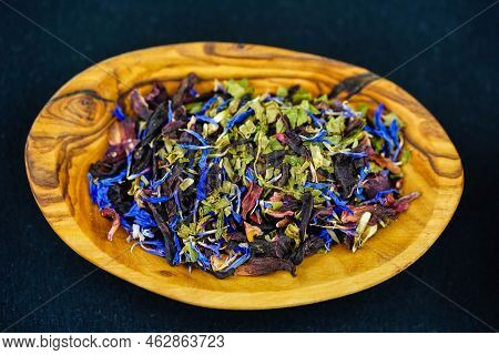 The Blue Cornflower Centaurea Cyanus Is An Edible Plant
