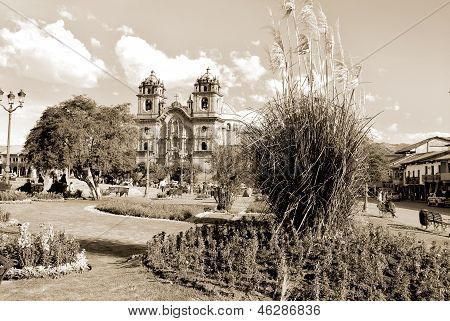 Iglesia La Compana de Jesus-Cusco-Peru