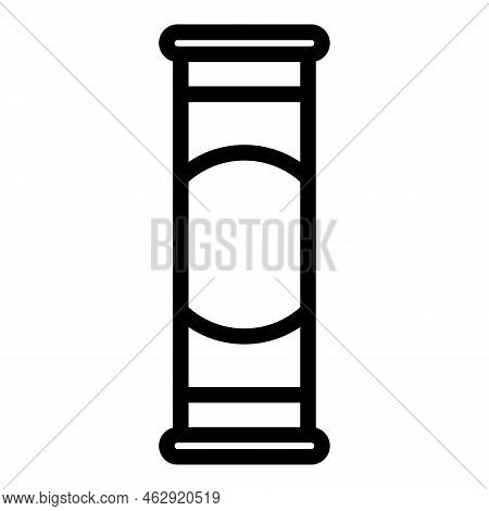Cigar Tube Box Icon Outline Vector. Smoker Vape. Burn Pack