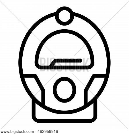 Jakarta Train Icon Outline Vector. City Tower. Tourism Travel
