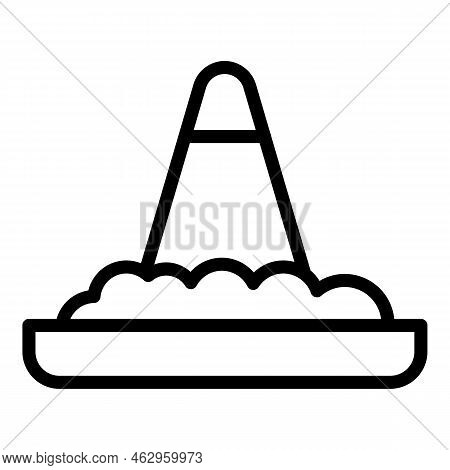 Jakarta Tower Icon Outline Vector. Indonesia Monas. World Travel