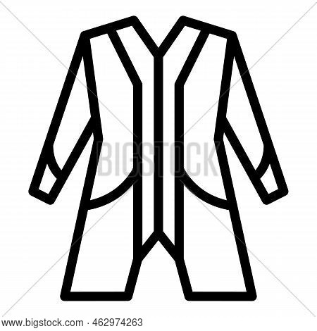 Jakarta Cloth Icon Outline Vector. Indonesia City. Ondel Bali