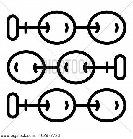 Bar Olives Stick Icon Outline Vector. Oil Bottle. Virgin Plant
