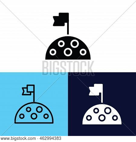 Illustration Vector And Logo Flag Earth. Sign From Modern Collection For Mobile Concept And Web Apps