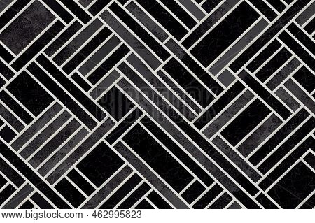 Black Anthracite Seamless Motif Tiles Wallpaper Texture Background Banner