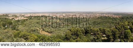 Panoramic View Of The City Of Beni Mellal Which Is A City In Morocco, Capital Of The Province And Re