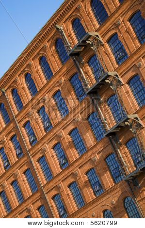Historic Factory Building Style.