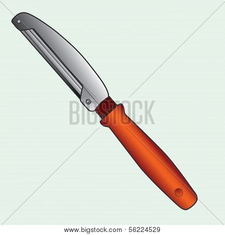 Peeler Knife Vector.eps