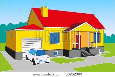 House With A Garage