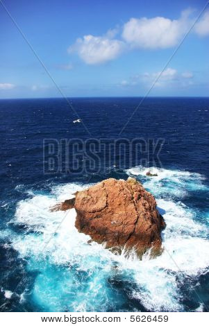 Øen af berlengas i Atlanterhavet.
