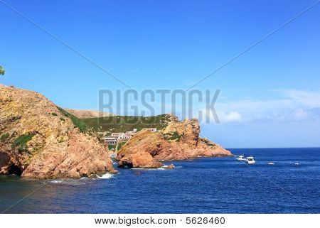 Øen af berlengas i Atlanterhavet.