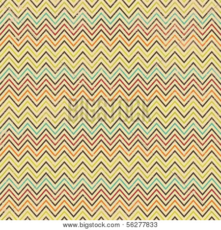Seamless Geometric Zigzag Background