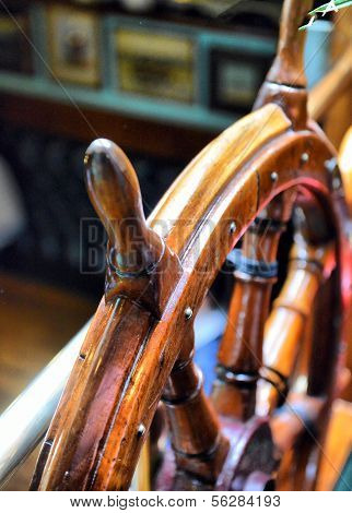 Steering Wheel Sailboat