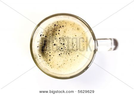 Boccale di birra scura