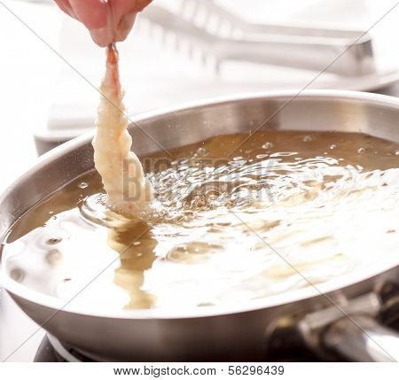 Tempura shrimps