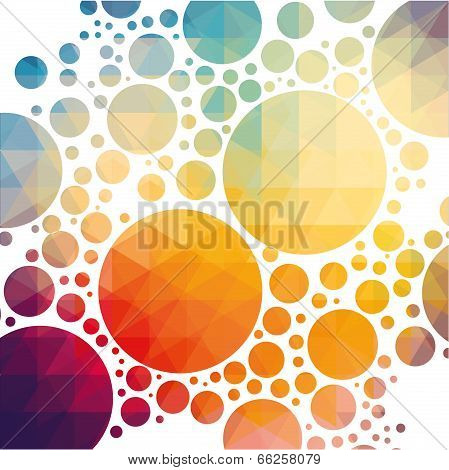 vector colorful background backsheet geometric pattern creative