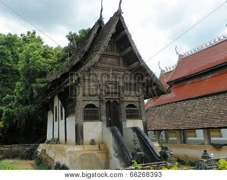 Sanctuary of wat ubosot temple