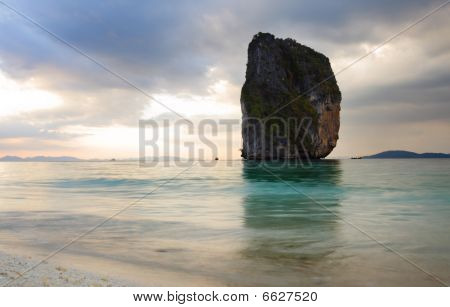 Koh Poda Beach Krabi, det sydlige Thailand