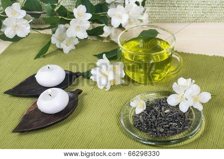 Green tea with jasmine