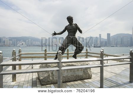 The Monument Of Bruce Lee