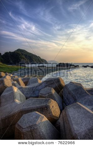 Sunset in Nagasaki, Japan