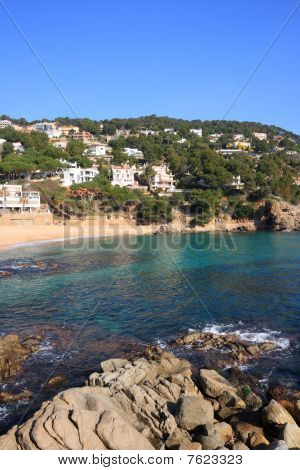 Cala Sant Francesc (costa Brava, Španělsko)
