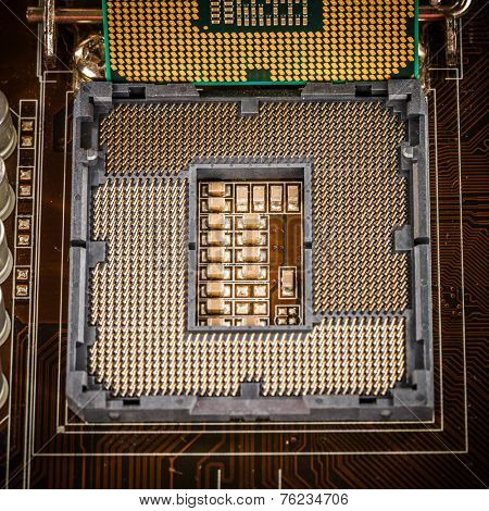 Modern socket motherboard for a home computer