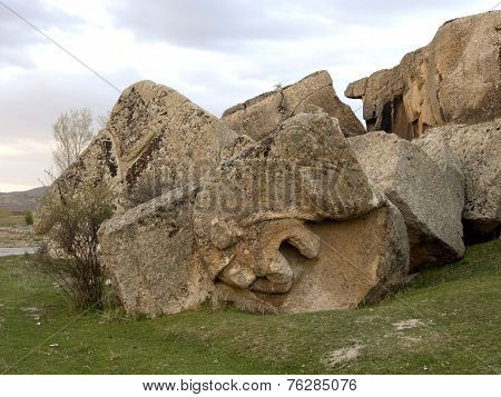 Phrygian Valley In Turkey  . Midas City, Eskisehir.