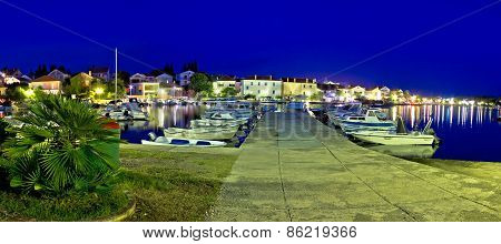 Adriatic Tourist Destination Petrcane Waterfront View