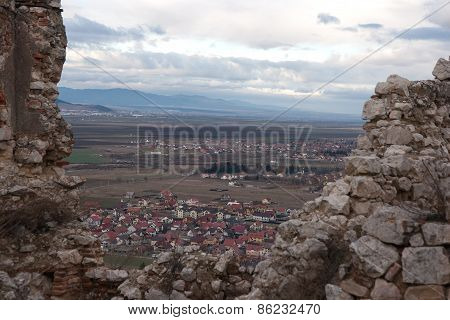 Rasnov Castle In Romania