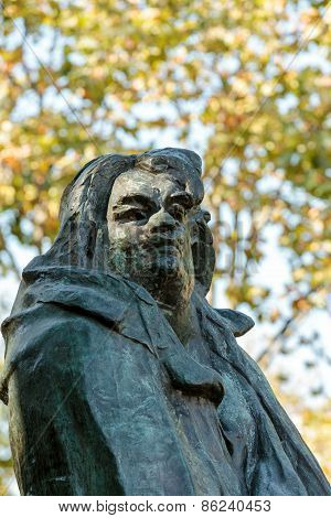 Paris - Rodin Museum.The Monument to Balzac