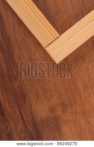 The Wooden  Batten Square Scantling On The Wood