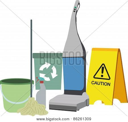Cleaning Icons Set
