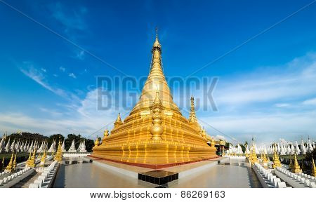 Golden Sandamuni Pagoda. Mandalay, Myanmar (burma) Travel