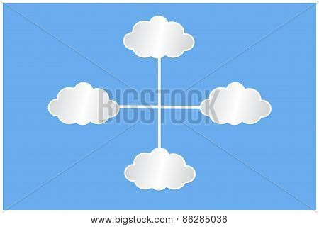 White Clouds Infographic