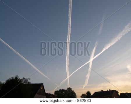 魔法飛行機雲