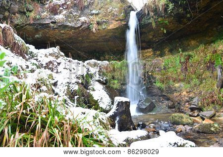 Maspie Den Waterfall
