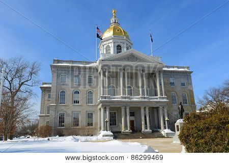 New Hampshire State House, Concord, NH, USA