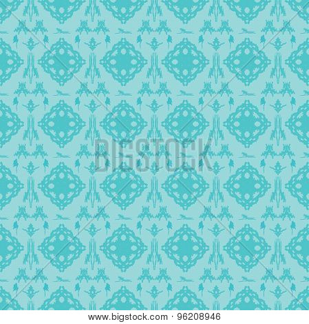 Beautiful Lightseagreen And Blue Abstract Background