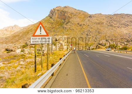 Michell's Pass In Western Cape, South Africa.