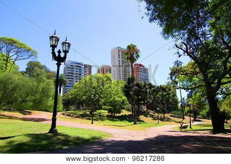 Plaza Barrancas De Belgrano In Buenos Aires